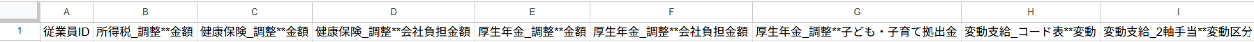 フォーマット